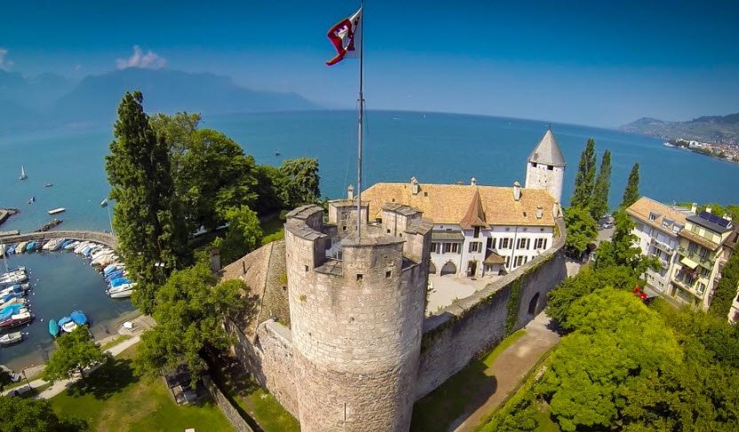 Castle of Tour-de-Peilz, La Tour-de-Peilz, Switzerland, Switzerland